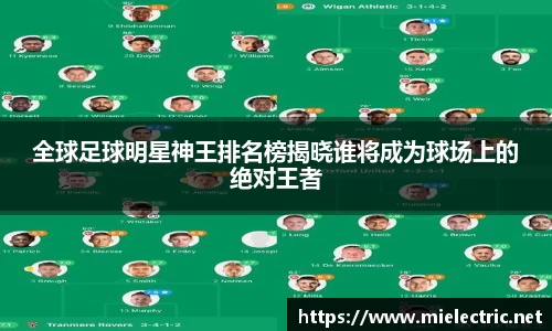 全球足球明星神王排名榜揭晓谁将成为球场上的绝对王者